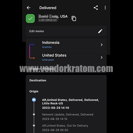 shipping kratom US