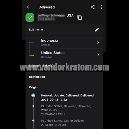 shipping kratom USA