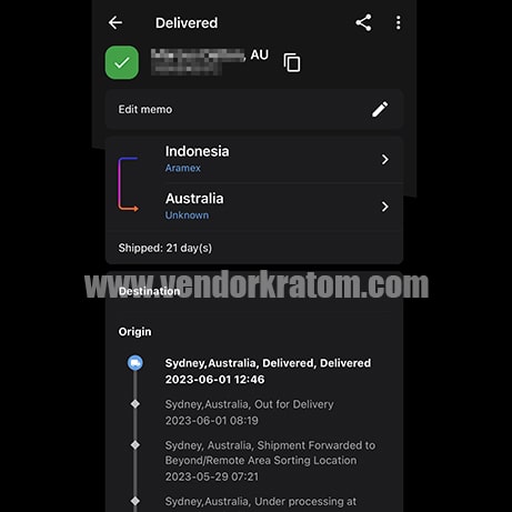 shipping kratom australia