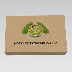 Bedruckte Produktbox mit grünem Umweltstempel